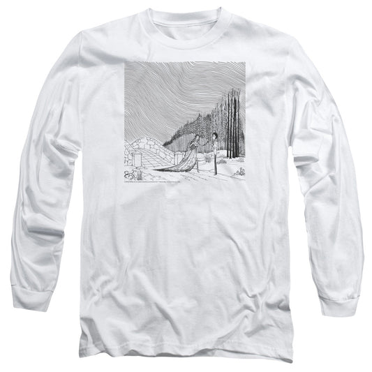 Corpse Bride My Darling Mens Long Sleeve Shirt White