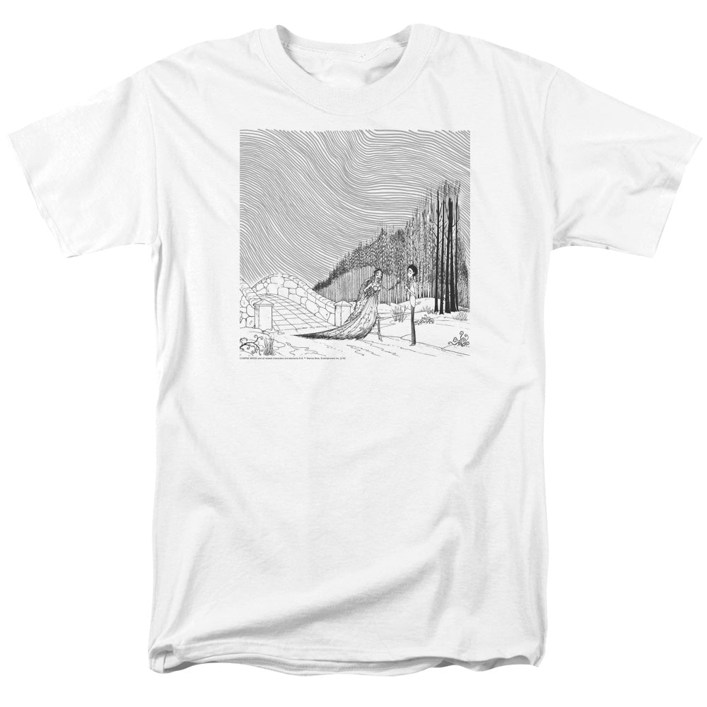 Corpse Bride My Darling Mens T Shirt White