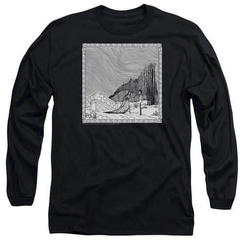 Corpse Bride My Darling Mens Long Sleeve Shirt Black