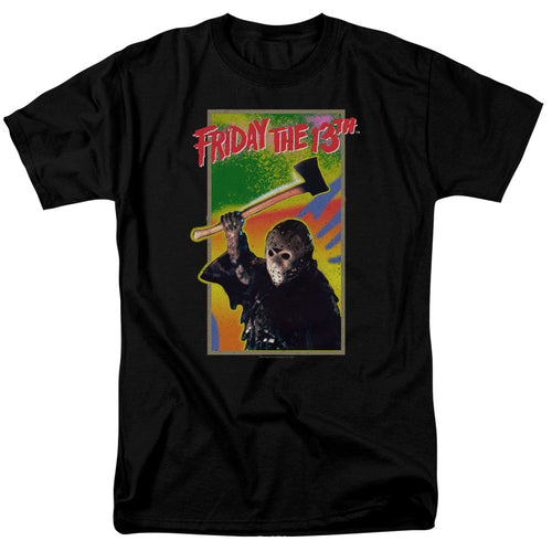 Friday The 13Th Retro Game Mens T Shirt Black