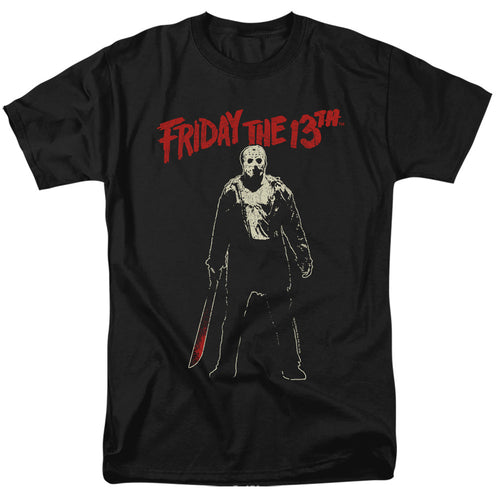 Friday The 13Th Chchch Ahahah Mens T Shirt Black