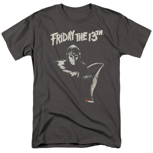 Friday The 13Th Ax Mens T Shirt Charcoal