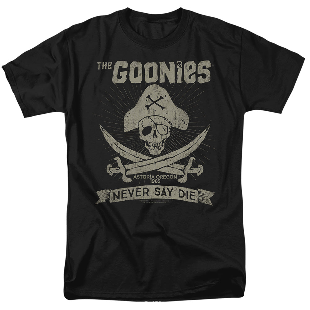 The Goonies Never Say Die Mens T Shirt Black