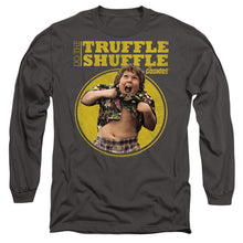 Load image into Gallery viewer, The Goonies Chunk Truffle Shuffle Mens Long Sleeve Shirt Charcoal
