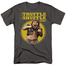 Load image into Gallery viewer, The Goonies Chunk Truffle Shuffle Mens T Shirt Charcoal
