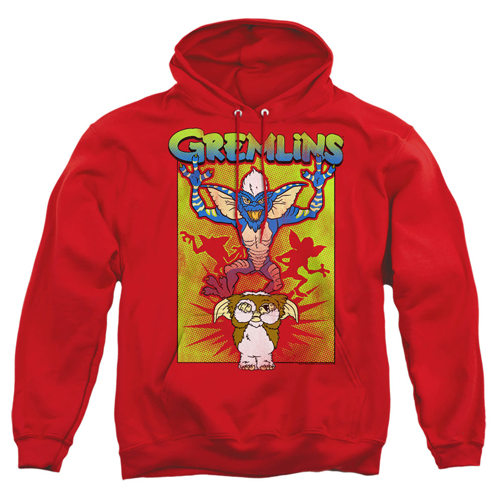 Gremlins Be Afraid Mens Hoodie Red