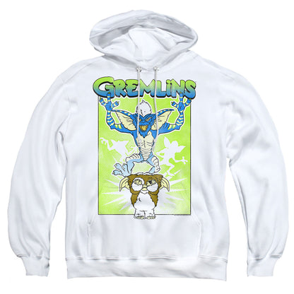 Gremlins Be Afraid Mens Hoodie White