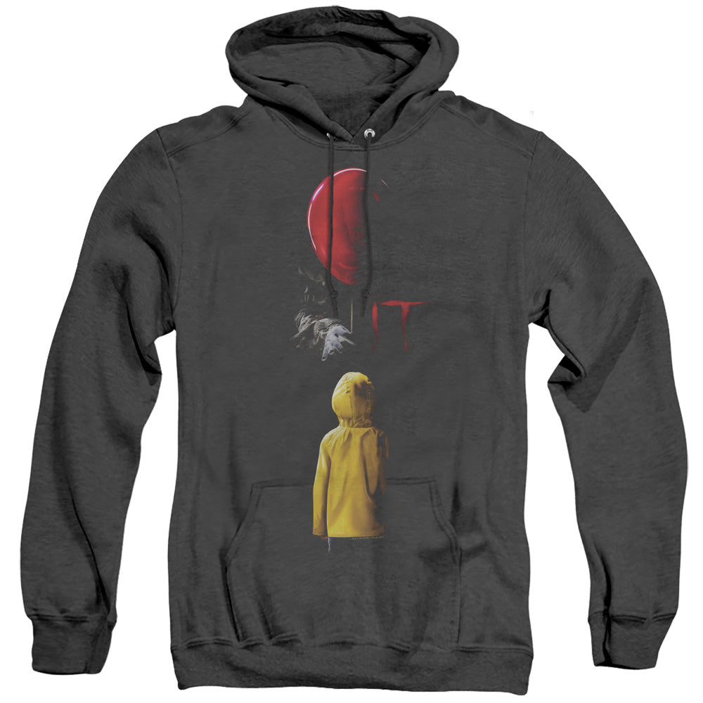 It 2017 Red Balloon Heather Mens Hoodie Black