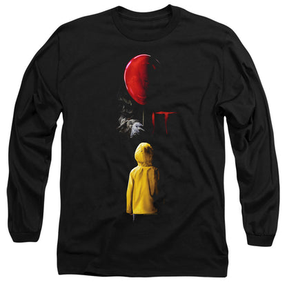 It 2017 Red Balloon Mens Long Sleeve Shirt Black Officially Licensed
