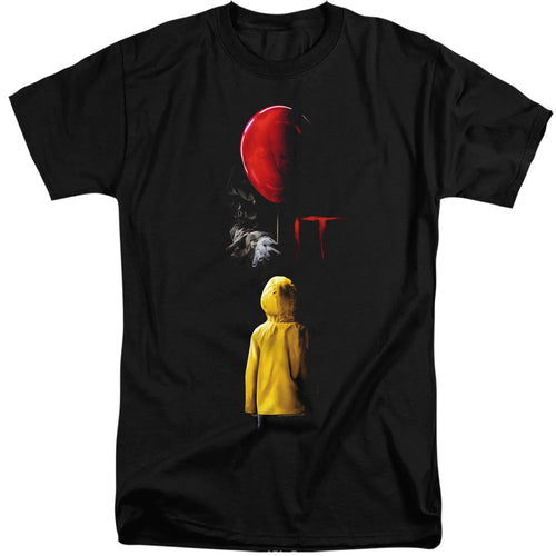 IT Red Balloon Mens Tall T Shirt Black