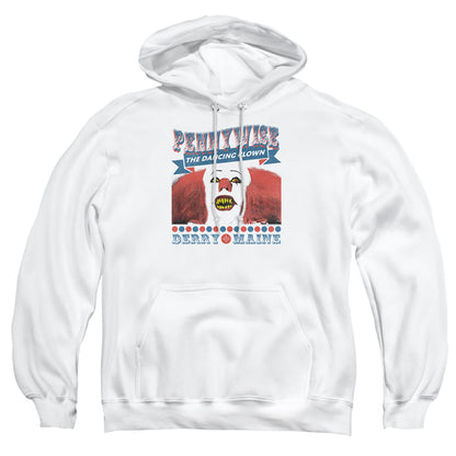 It 1990 The Dancing Clown Mens Hoodie White
