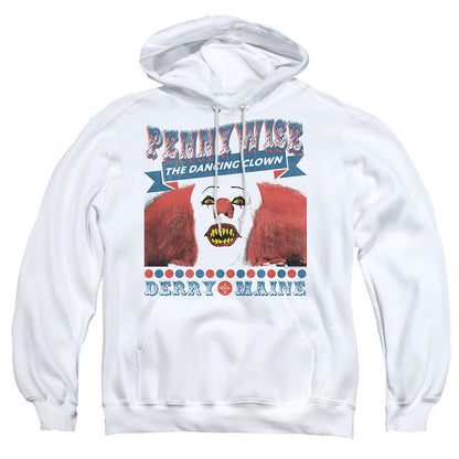 It 1990 The Dancing Clown Mens Hoodie White