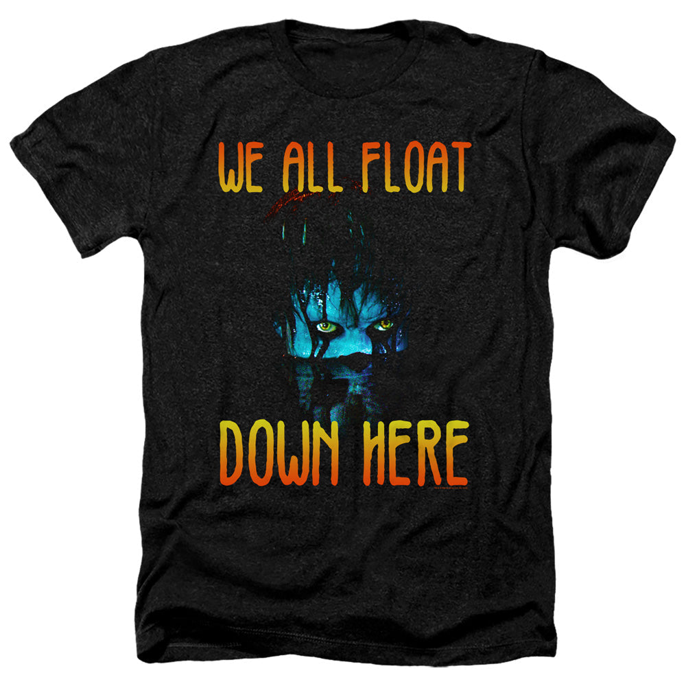 IT We All Float Down Here Heather Mens T Shirt Black