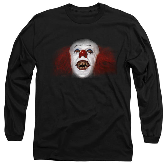 It 1990 Every Nightmare Youve Ever Mens Long Sleeve Shirt Black Officially Licensed