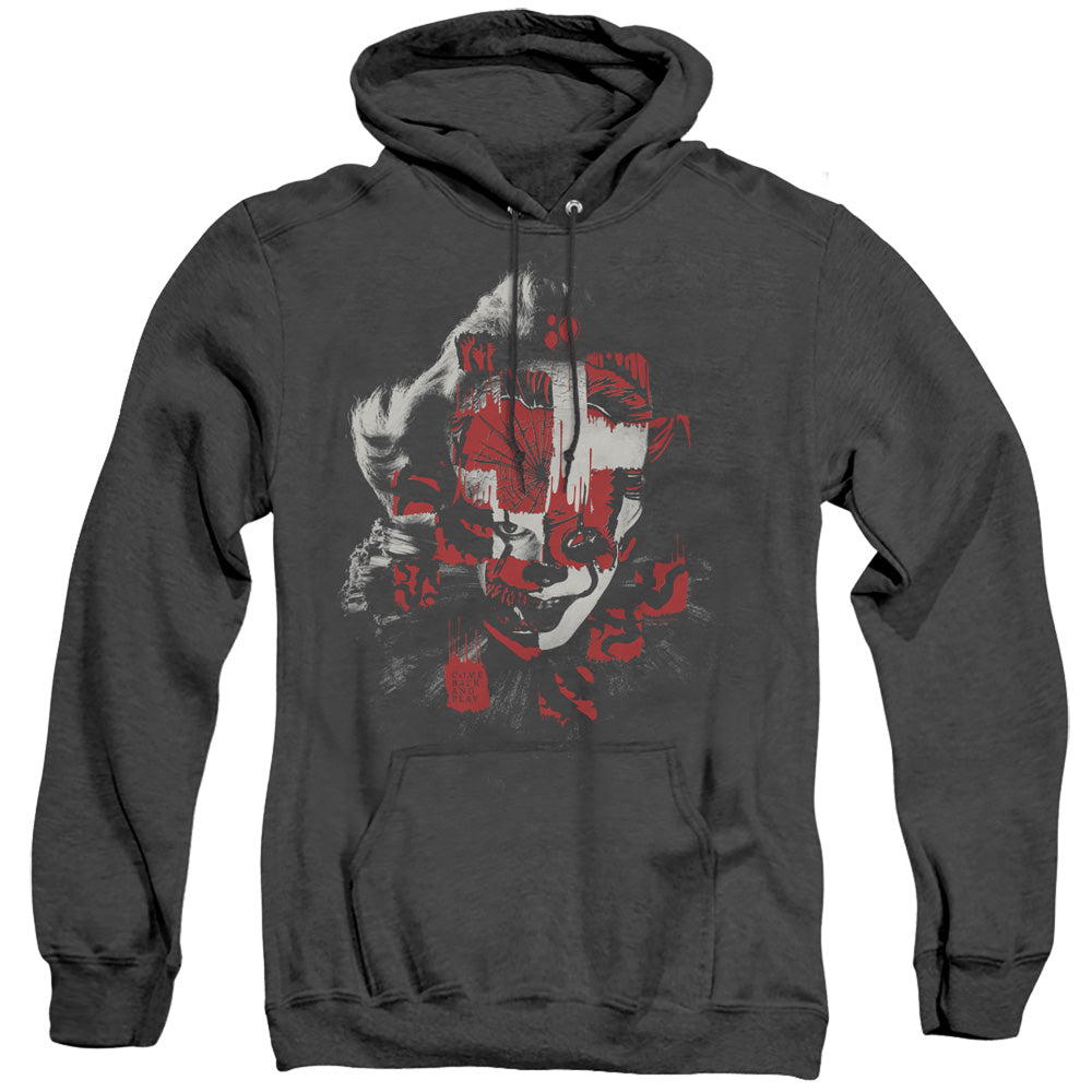 It 2019 Come Back Heather Mens Hoodie Black