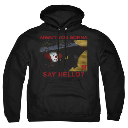 It 1990 Hello Mens Hoodie Black
