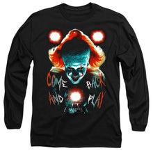 Load image into Gallery viewer, It 2017 Dead Lights Mens Long Sleeve Shirt Black Officially Licensed
