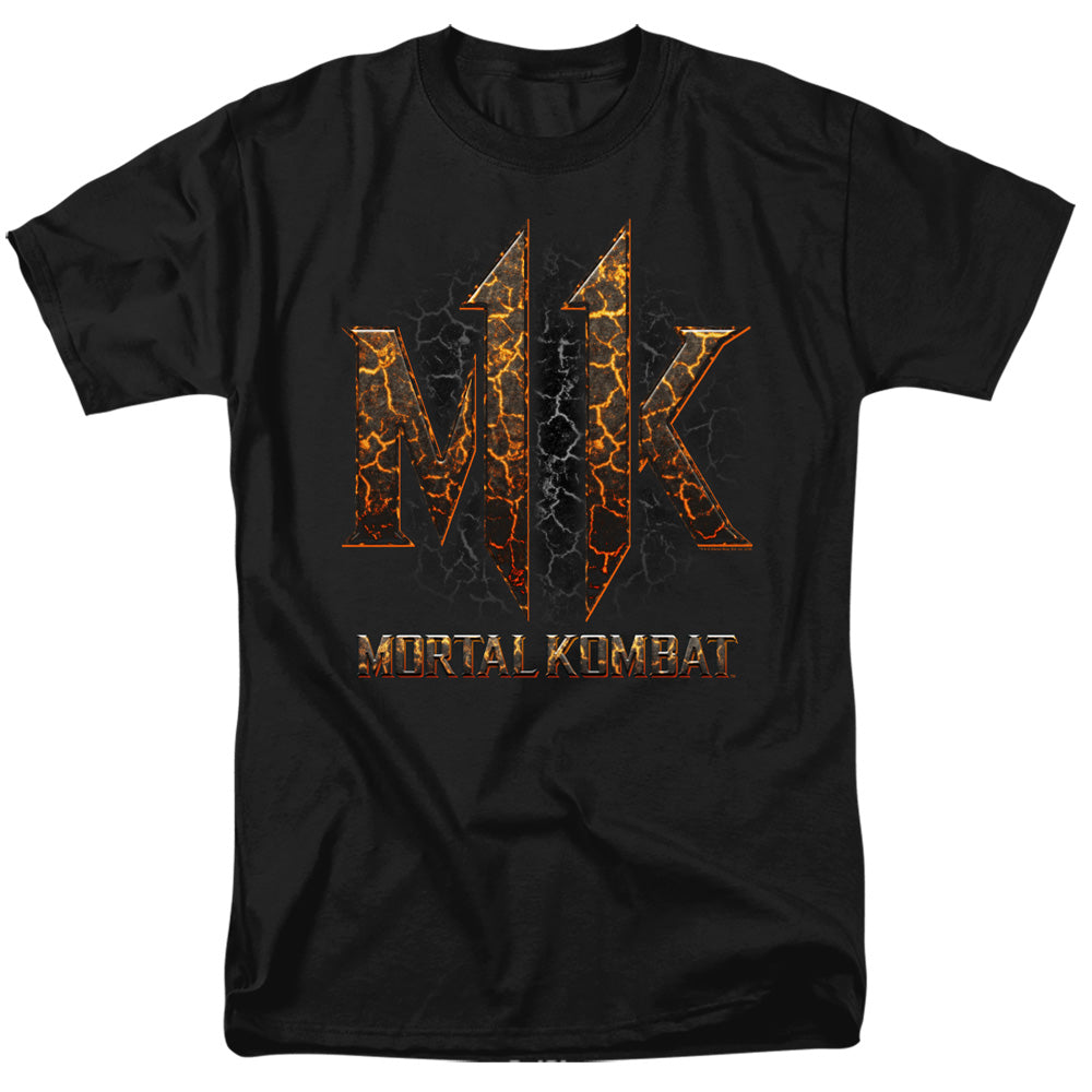 Mortal Kombat 11 Mk11 Lava Mens T Shirt Black
