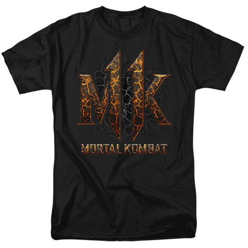 Mortal Kombat Xi Mk11 Lava Mens T Shirt Black