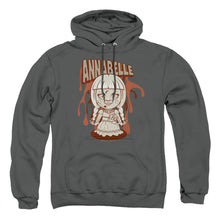 Load image into Gallery viewer, Annabelle Annabelle Illustration Mens Hoodie Charcoal
