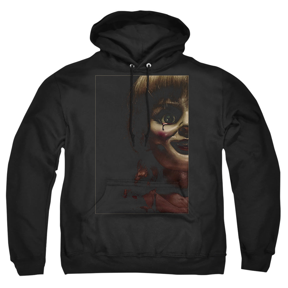 Annabelle Doll Tear Mens Hoodie Black