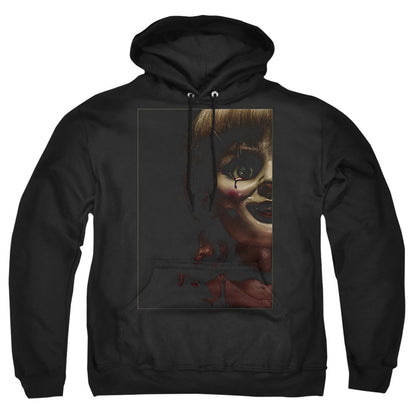 Annabelle Doll Tear Mens Hoodie Black
