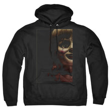 Load image into Gallery viewer, Annabelle Doll Tear Mens Hoodie Black
