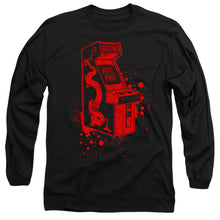 Load image into Gallery viewer, Mortal Kombat Klassic Insert Coin Mens Long Sleeve Shirt Black
