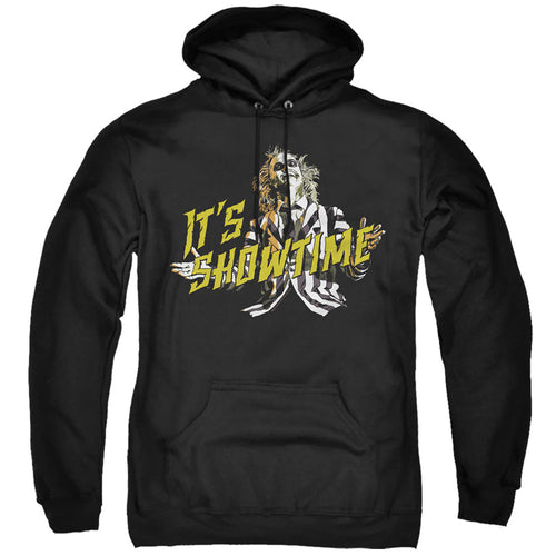 Beetlejuice Showtime Mens Hoodie Black