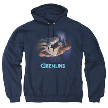 Load image into Gallery viewer, Gremlins Original Poster Mens Hoodie Navy
