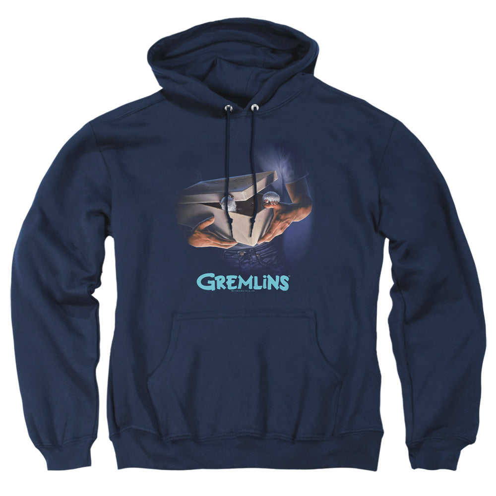 Gremlins Original Poster Mens Hoodie Navy