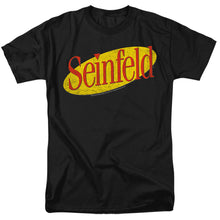 Load image into Gallery viewer, Seinfeld Seinfeld Logo Mens T Shirt Black
