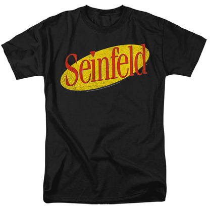 Seinfeld Seinfeld Logo Mens T Shirt Black