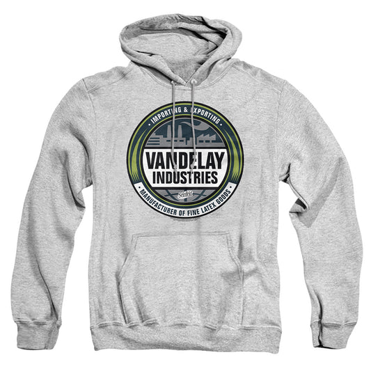Seinfeld Vendelay Logo Mens Hoodie Athletic Heather