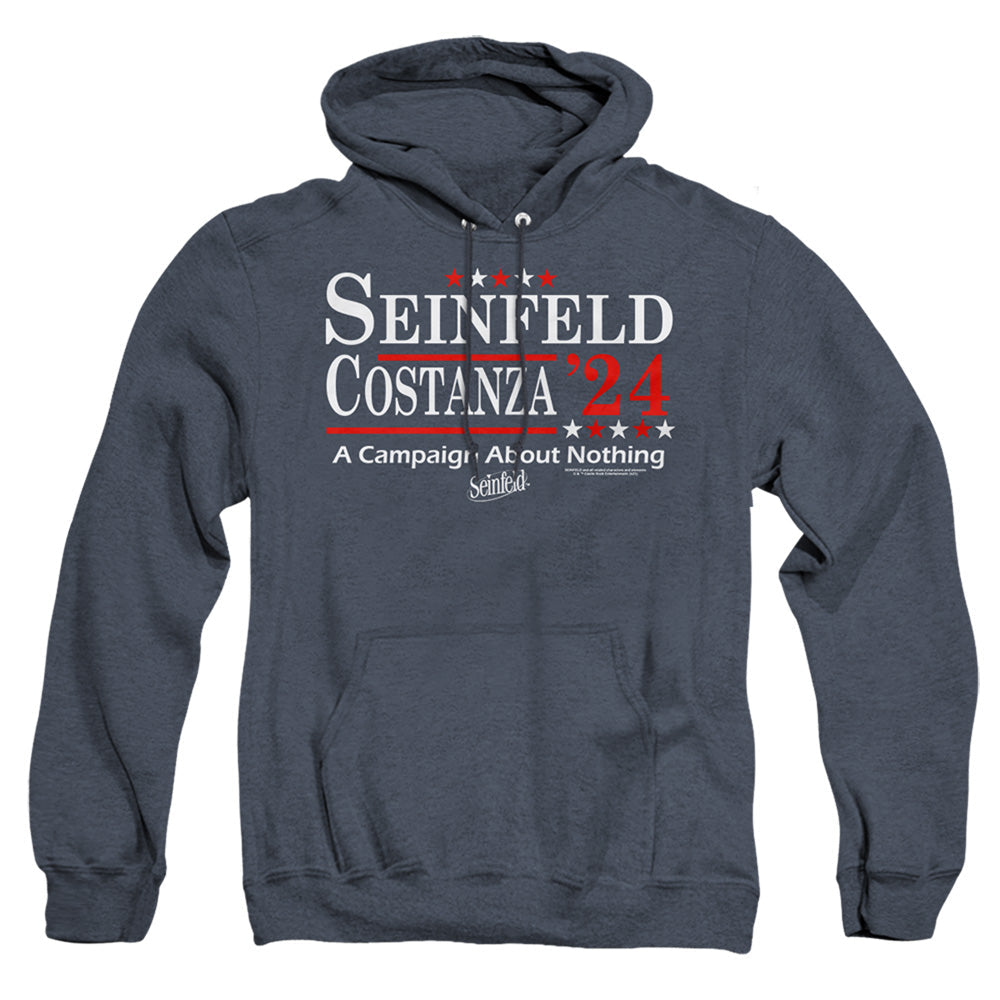 Seinfeld Election Tee Heather Mens Hoodie Navy