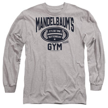 Load image into Gallery viewer, Seinfeld Madelbaum&#39;S Gym Mens Long Sleeve Shirt Athletic Heather Officially Licensed
