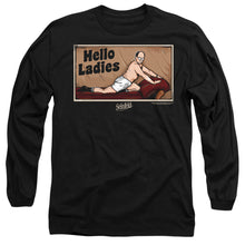Load image into Gallery viewer, Seinfeld Hello Ladies Mens Long Sleeve Shirt Black Officially Licensed
