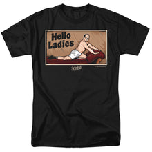 Load image into Gallery viewer, Seinfeld Hello Ladies Mens T Shirt Black
