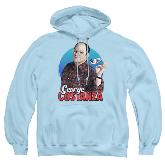 Seinfeld George Mens Hoodie Light Blue