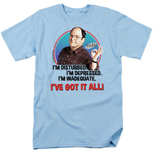 Load image into Gallery viewer, Seinfeld George All Mens T Shirt Light Blue
