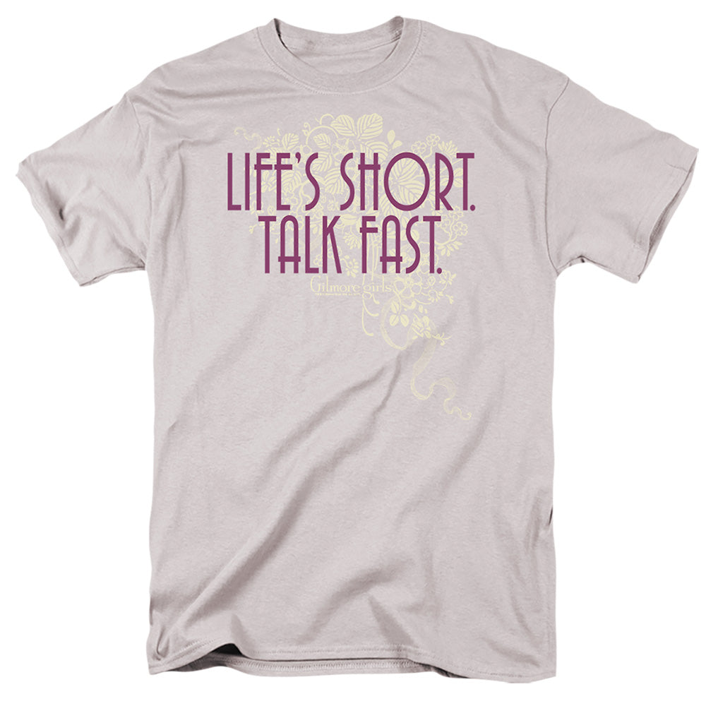 Gilmore Girls Lifes Short Mens T Shirt Silver