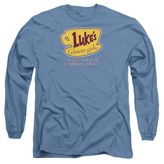 Gilmore Girls Lukes Connecticut - L S Adult 18 1 - Carolina Blue - Sm
