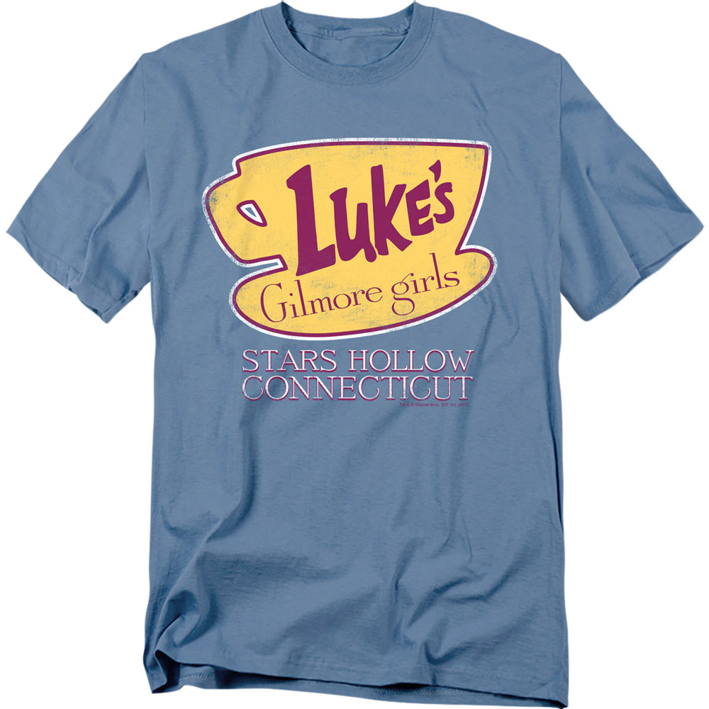 Gilmore Girls Lukes Connecticut Mens T Shirt Carolina Blue
