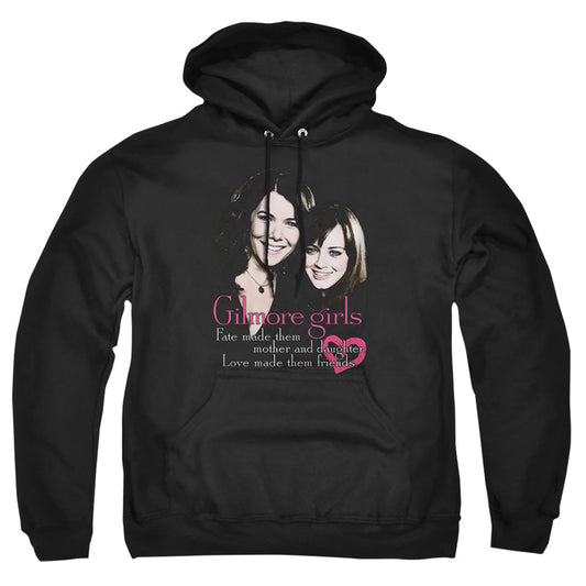 Gilmore Girls Title Mens Hoodie Black