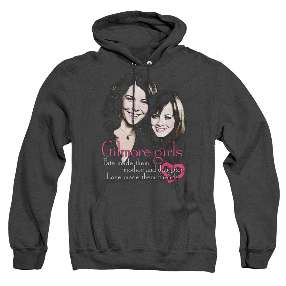 Gilmore Girls Title Heather Mens Hoodie Black
