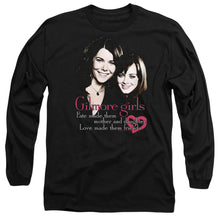 Load image into Gallery viewer, Gilmore Girls Title Mens Long Sleeve Shirt Black Officially Licensed
