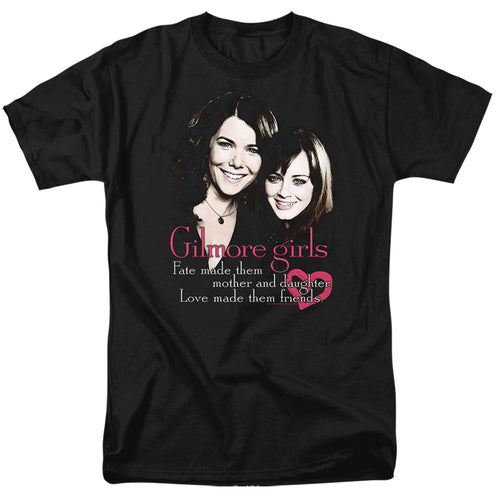 Gilmore Girls Title Mens T Shirt Black