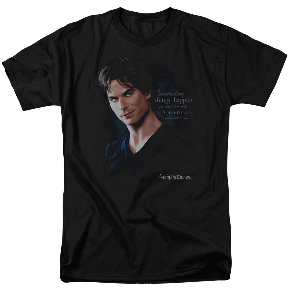 Vampire Diaries Sometimes Mens T Shirt Black