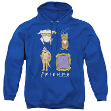 Load image into Gallery viewer, Friends Sybmols Mens Hoodie Royal Blue
