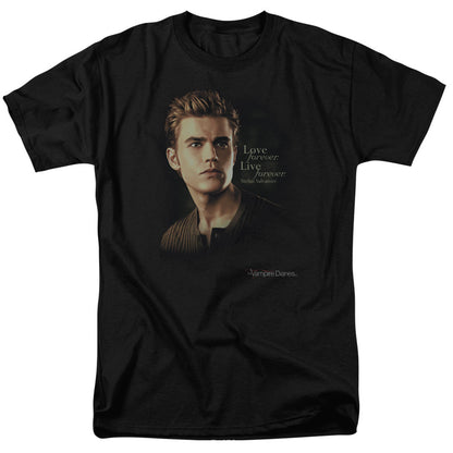 Vampire Diaries Forever Mens T Shirt Black